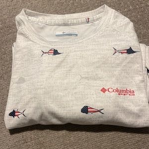 Columbia long sleeve fishing shirt